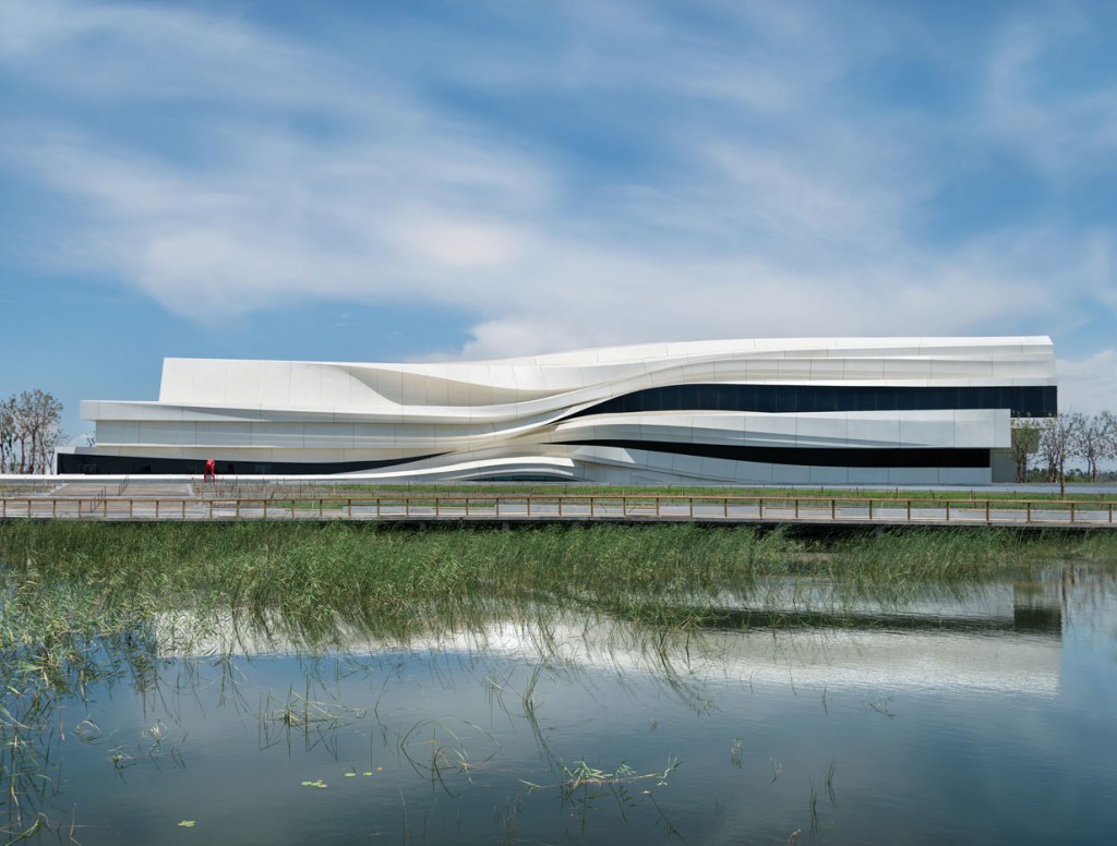 waa Museum of Contemporary Art Yinchuan West Exterior 未觉建筑 银川当代美术馆 西面