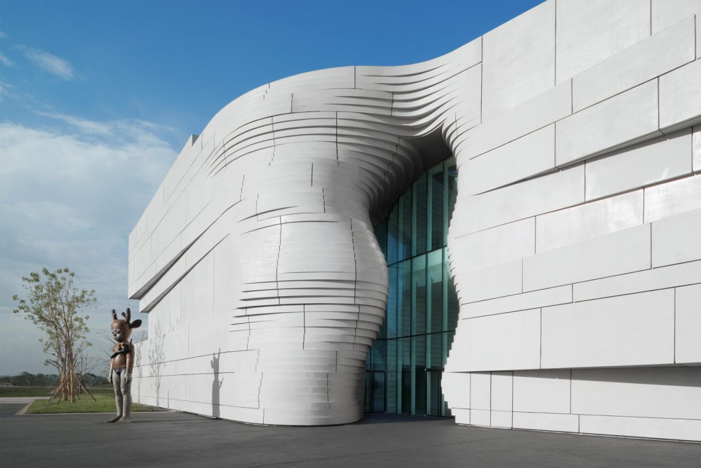 waa Museum of Contemporary Art Yinchuan east exterior 未觉建筑 银川当代美术馆 东外侧