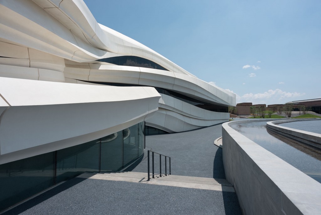 waa Museum of Contemporary Art Yinchuan east exterior 未觉建筑 银川当代美术馆 东外侧