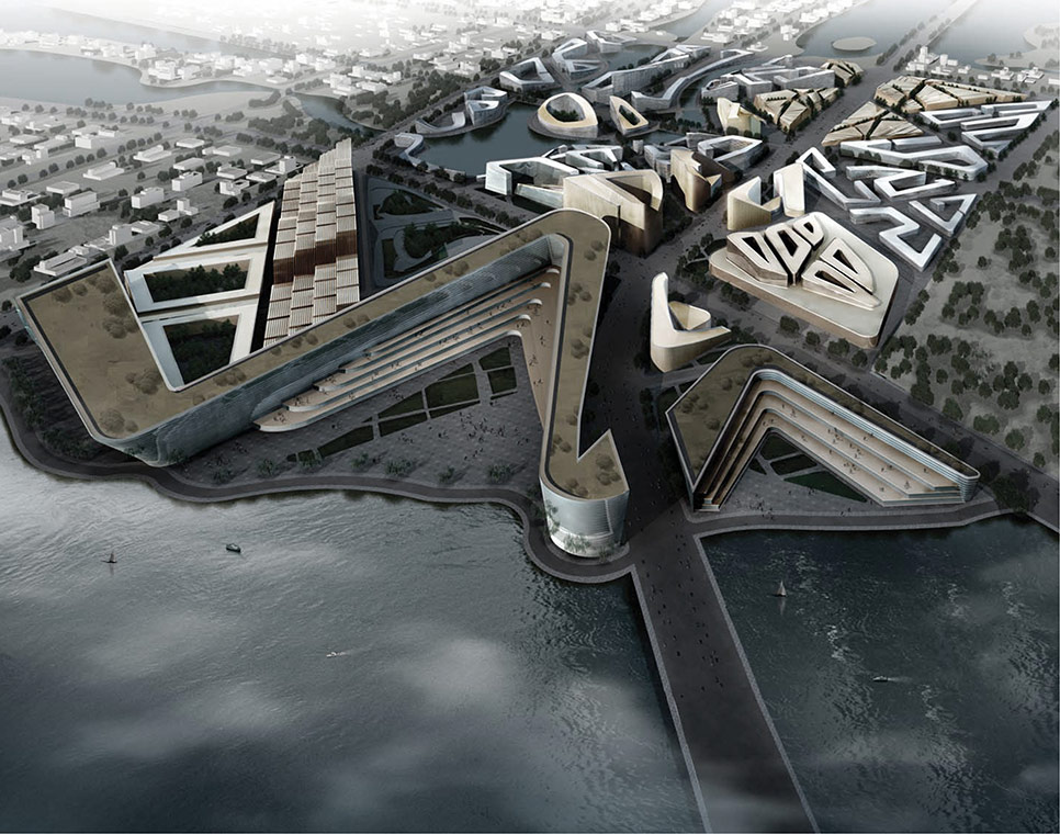 waa Aiyi Sustainable development 未觉建筑 艾依河总体规划
