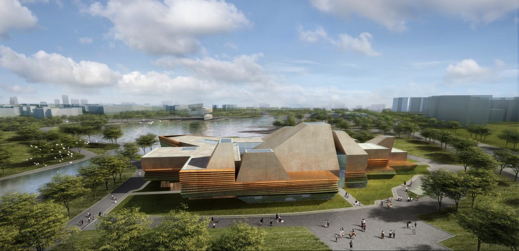 waa Tongling City Exhibition Hall Competition 未觉建筑铜陵城市展览馆中标
