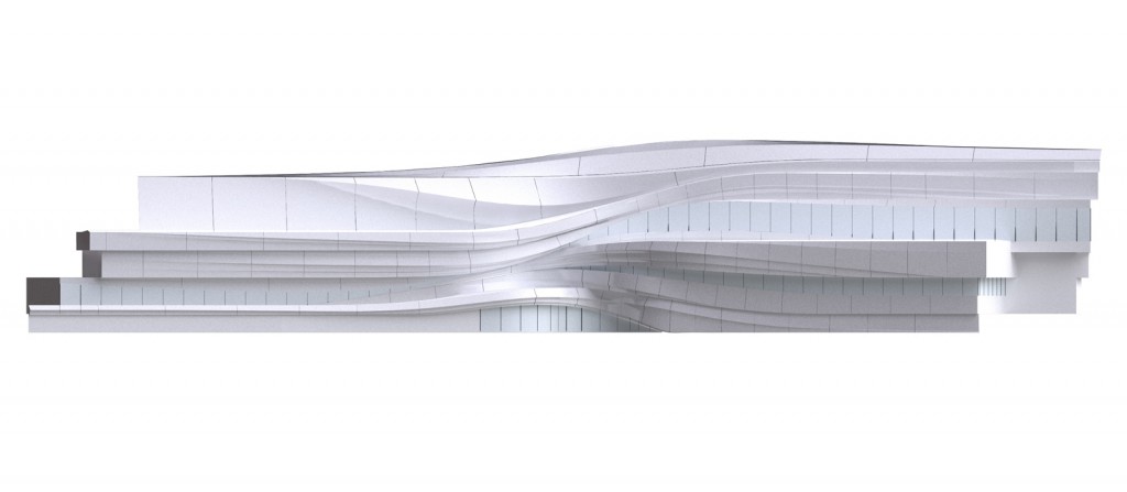 waa Museum of Contemporary Art Yinchuan elevation 未觉建筑 银川当代美术馆 立面