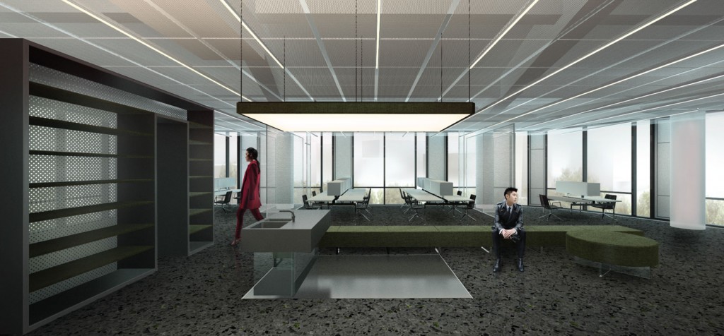 waa Poly Commercial Showroom 未觉建筑 保利 杨浦置地广场商办售楼部