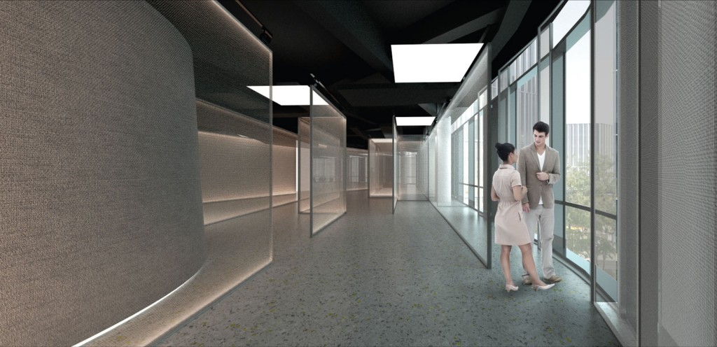 waa Poly Commercial Showroom 未觉建筑 保利 杨浦置地广场商办售楼部