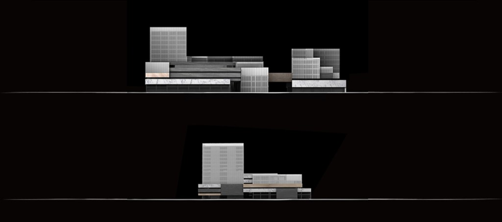 waa XinHua Department Store Dongmen elevation 未觉建筑 新华百货 东门广场 立面