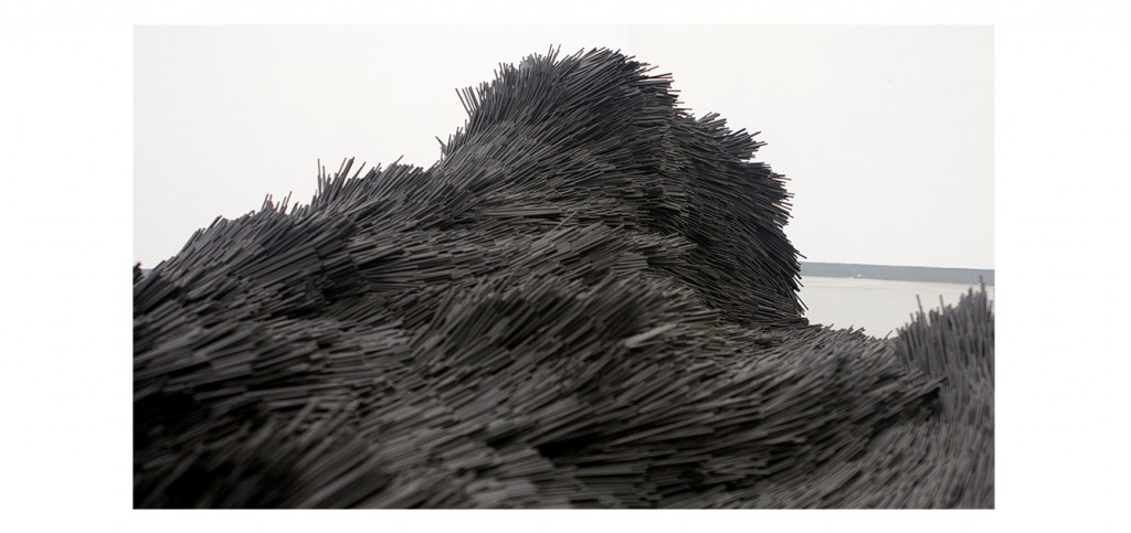 waa installation thatching 未觉建筑 装置艺术 7万根吸管编织