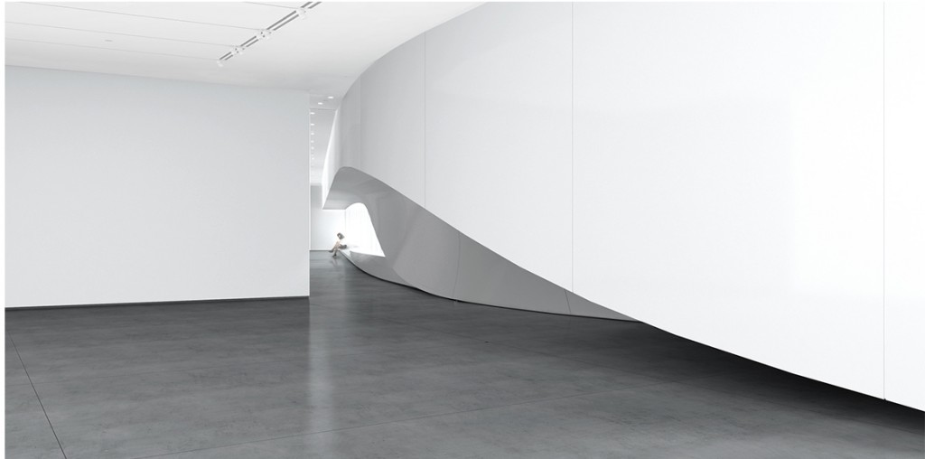 waa museum contemprorary art moca yinchuan interior 未觉建筑 银川当代美术馆 室内设计