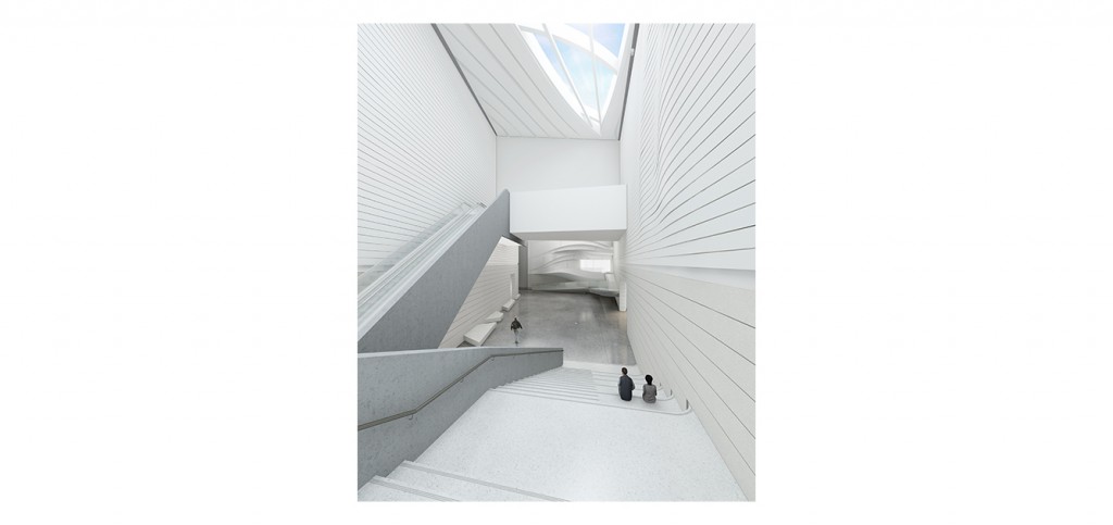 waa museum contemprorary art moca yinchuan interior 未觉建筑 银川当代美术馆 室内设计